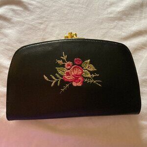 VINTAGE BLACK COIN PURSE